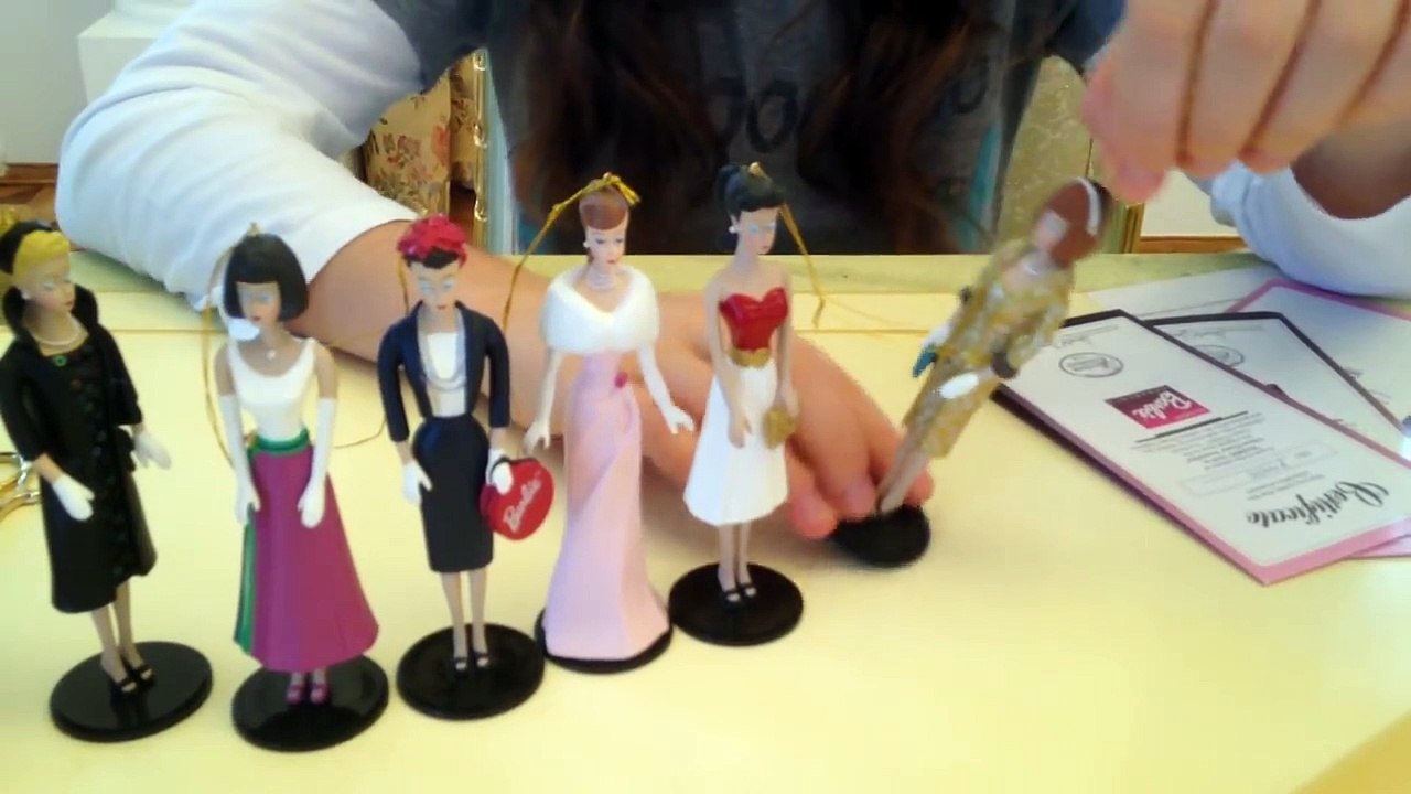 Новогодние игрушки - Барби. Ashton Drake Barbie ornaments classic collection. Gulnas Gulnaz