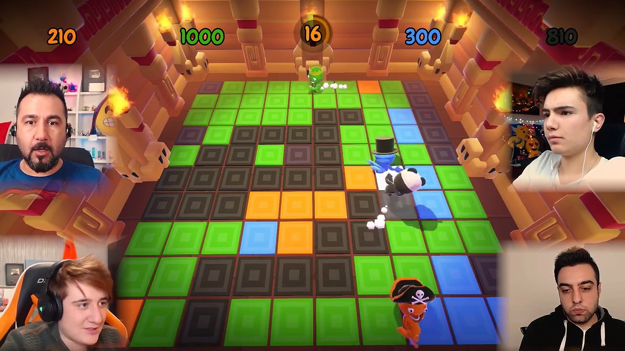 YOUTUBERLER PARTİDE! | 4 FACECAM PARTY PANIC