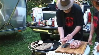 Pork Steaks and Beans by the BBQ Pit Boys