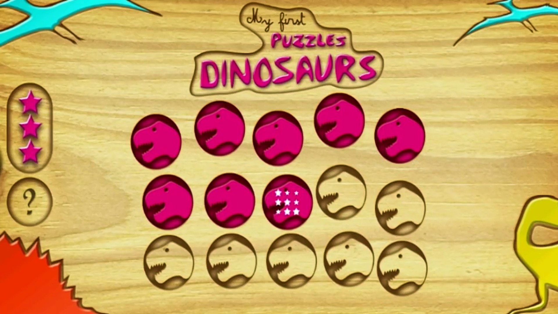 ⁣Dinosaur Kids Games - Kids Learn ABC Dinosaurs - Educational Videos for Kids - First Kids Puzzles