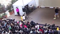 にゃんこスター「笑いのキュー日 新春SP」① 尼崎キューズモール 2018/01/03