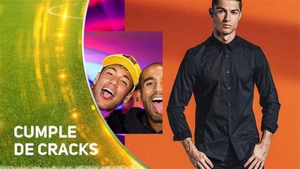 Neymar y Cristiano cumplen años: el día y la noche