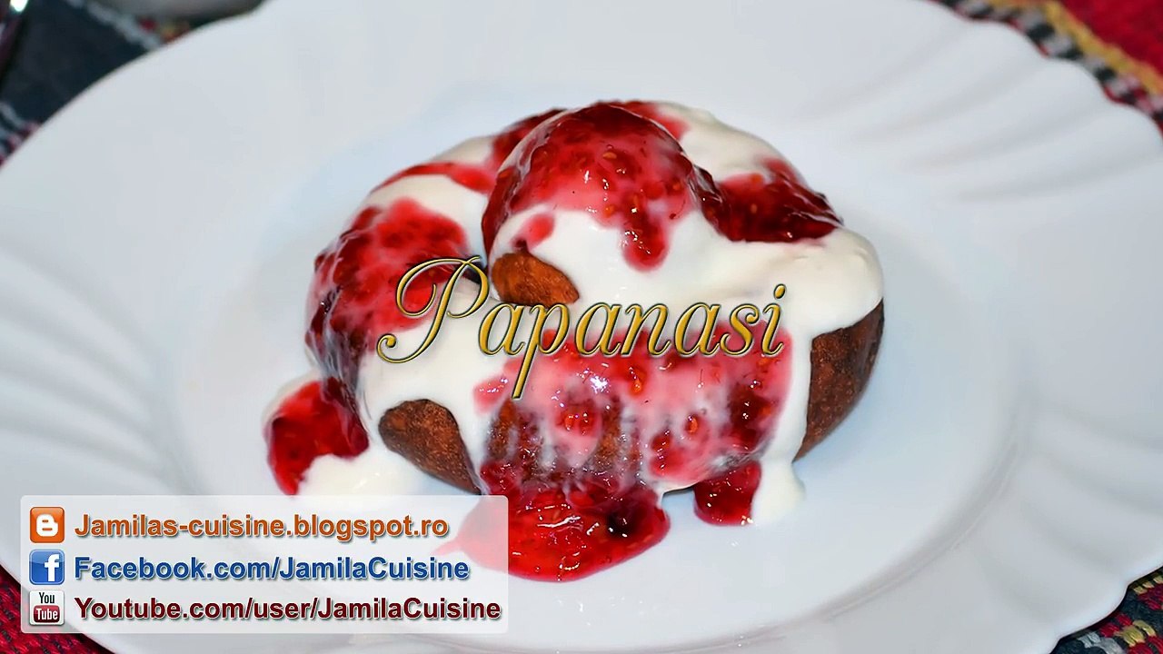 Papanasi cu branza de vaci | JamilaCuisine