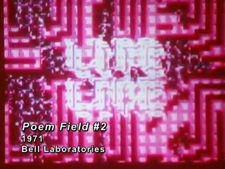 Visualing Poetry With 1960s Computer Graphics - AT&T Archives