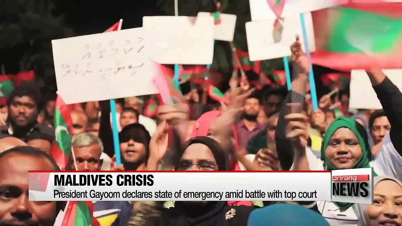 Maldives President declares state of emergency amid political crisis