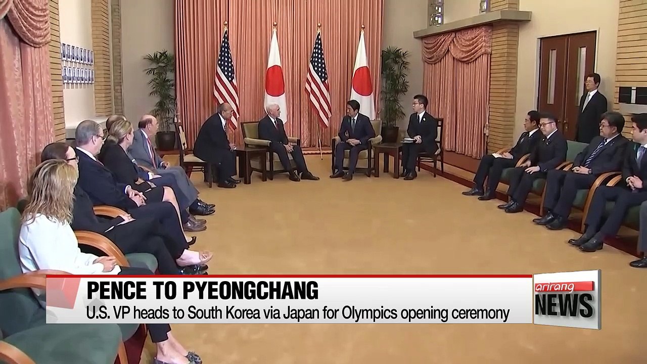 Pence sets off to PyeongChang with remit to highlight North Korea's abuses