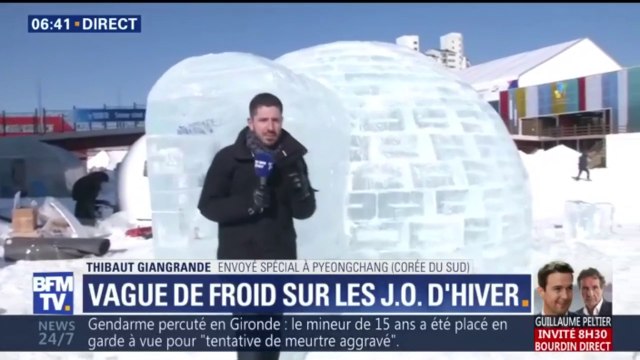 Jusqu'à -25°C ressentis à Pyeongchang… L'inquiétude à trois jours de l'ouverture des JO d'hiver