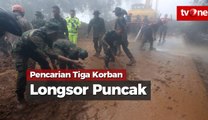 Tim Sar Kerahkan Anjing Pelacak Cari 3 Korban Longsor Puncak