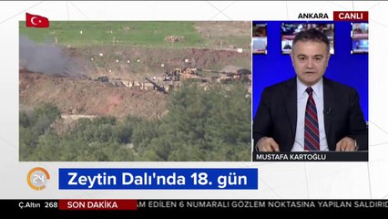 #ZeytinDalıHarekatı 18. gününde