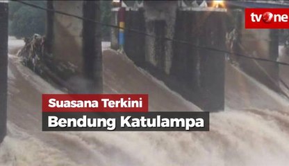Ketinggian Air di Bendung Katulampa Turun jadi 80 Sentimeter