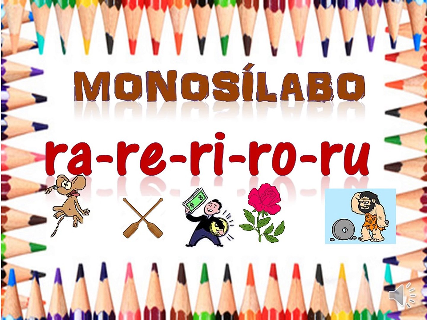 Monosilabo De La Letra R Para Ninos Video Dailymotion