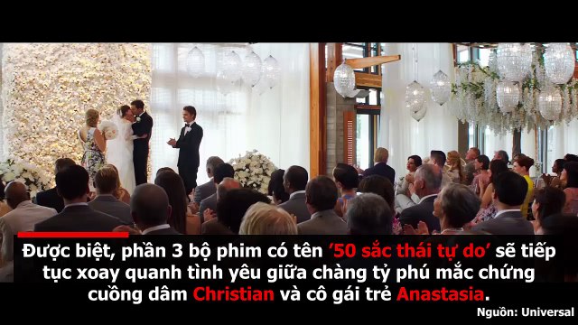 Phần cuối của ’50 sắc thái’ sẽ chiếu vào Valentine với nhiều cảnh quay nóng bỏng hơn trước