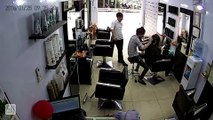 iPhone Explodes in Hair Salon
