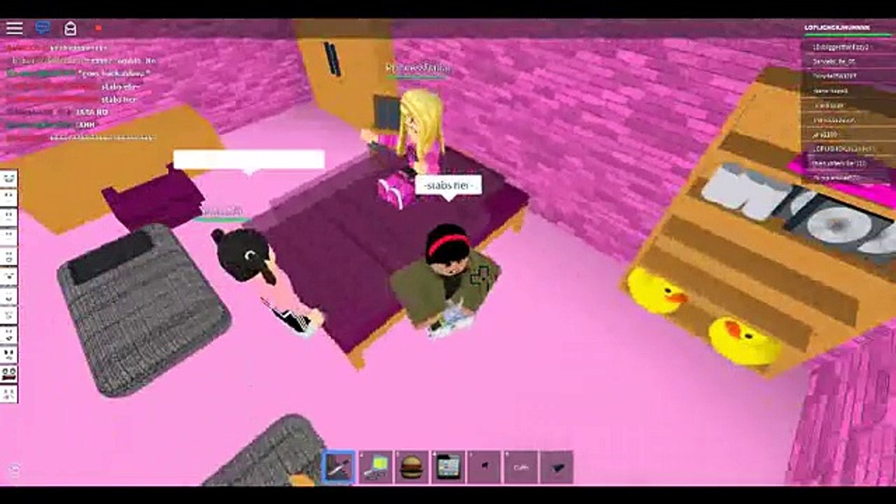 Sleepover-Part 2 (ROBLOX STORY)