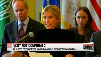 Télécharger la video: Ivanka Trump will attend closing ceremony of PyeongChang Winter Olympics : CNN