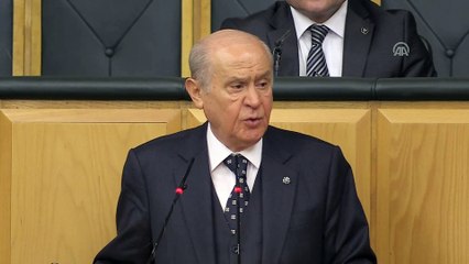 Bahçeli: “Terör kaynağında kurutulmalıdır“ - TBMM