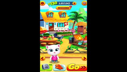 Talking Tom Gold Run Talking Angela Android Gameplay #3