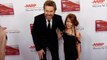 Willem Dafoe and Valeria Cotto 2018 AARP's Movies For Grownups Awards Red Carpet
