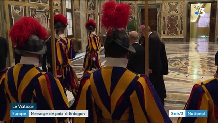 Vatican : le président turc Erdogan et le pape François discutent des Kurdes et d'Israël