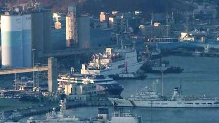 [현장영상] 北 예술단 태운 만경봉 92호 묵호항 도착 / YTN