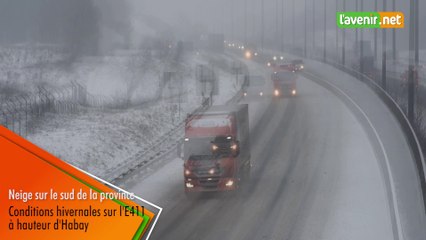 Neige en province de Luxembourg
