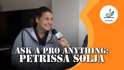 Ask A Pro Anything - Petrissa Solja