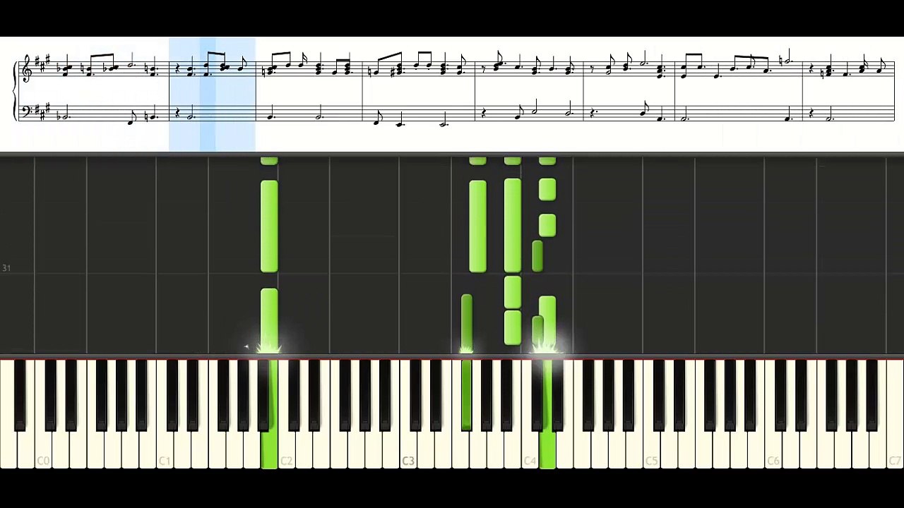 A Love To Last a Lifetime piano synthesia