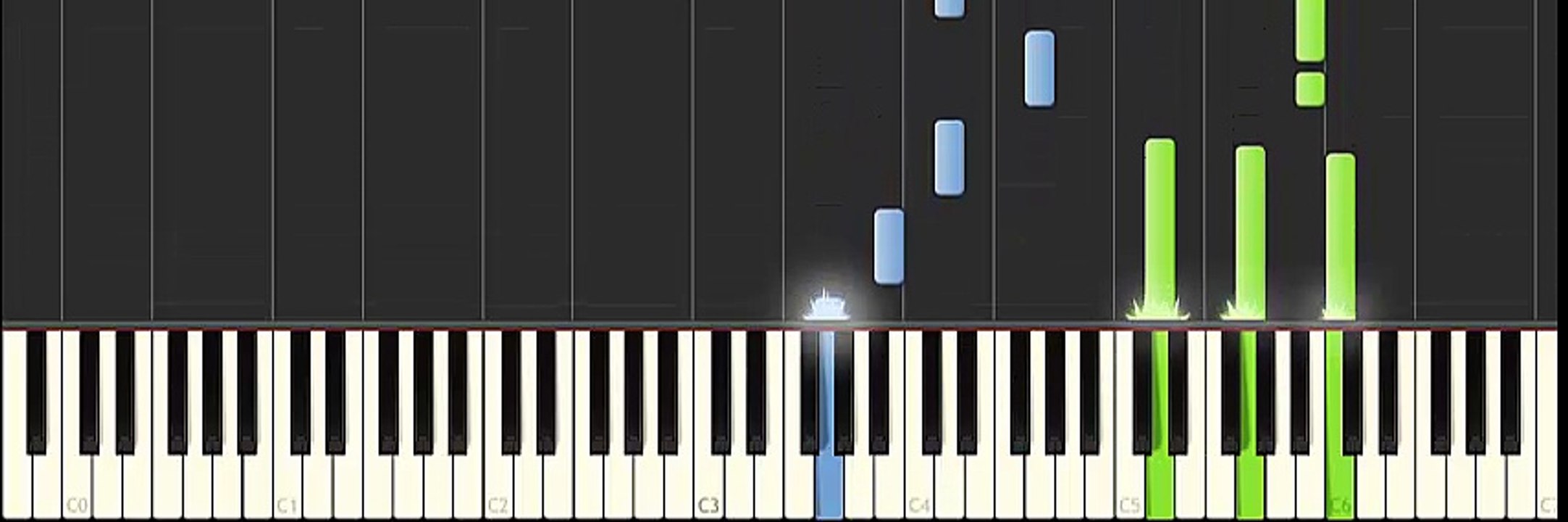 goodbye - zero (beautiful days OST) piano synthesia