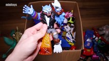 Box of Toys: Cars, Action Figures, Dinosaurs, Pokemon