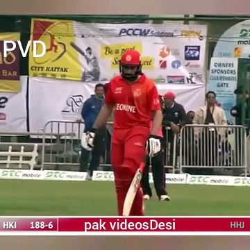 MIsbah ul Haq smashes 6(Six) Sixes in 6 Balls HongKong T20 2017 - YouTube