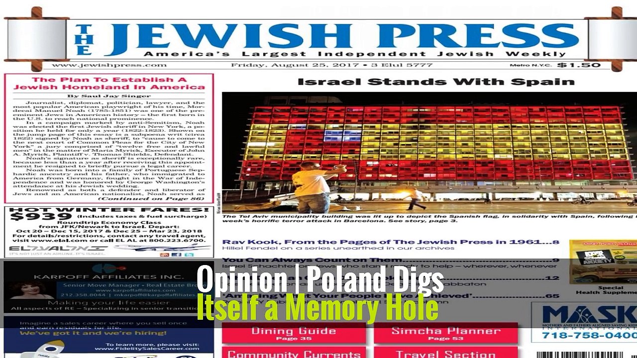 Opinion | Poland Digs Itself a Memory Hole