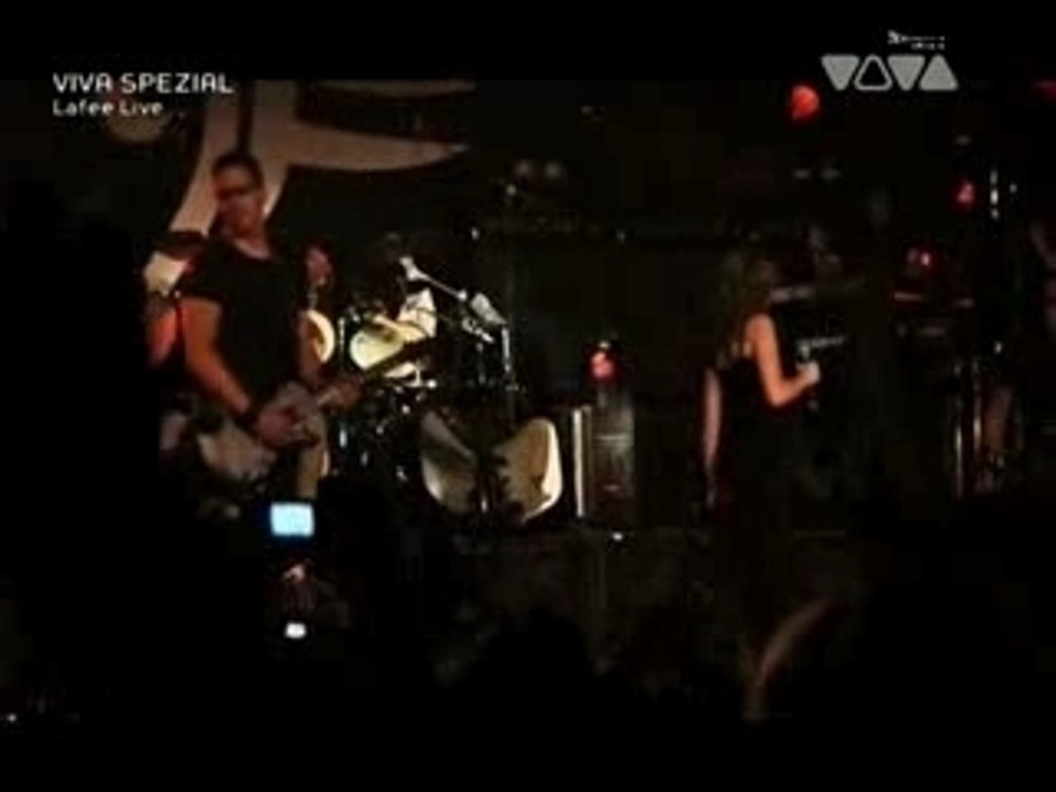 LaFee - erst Recht Live Premiere part 1.