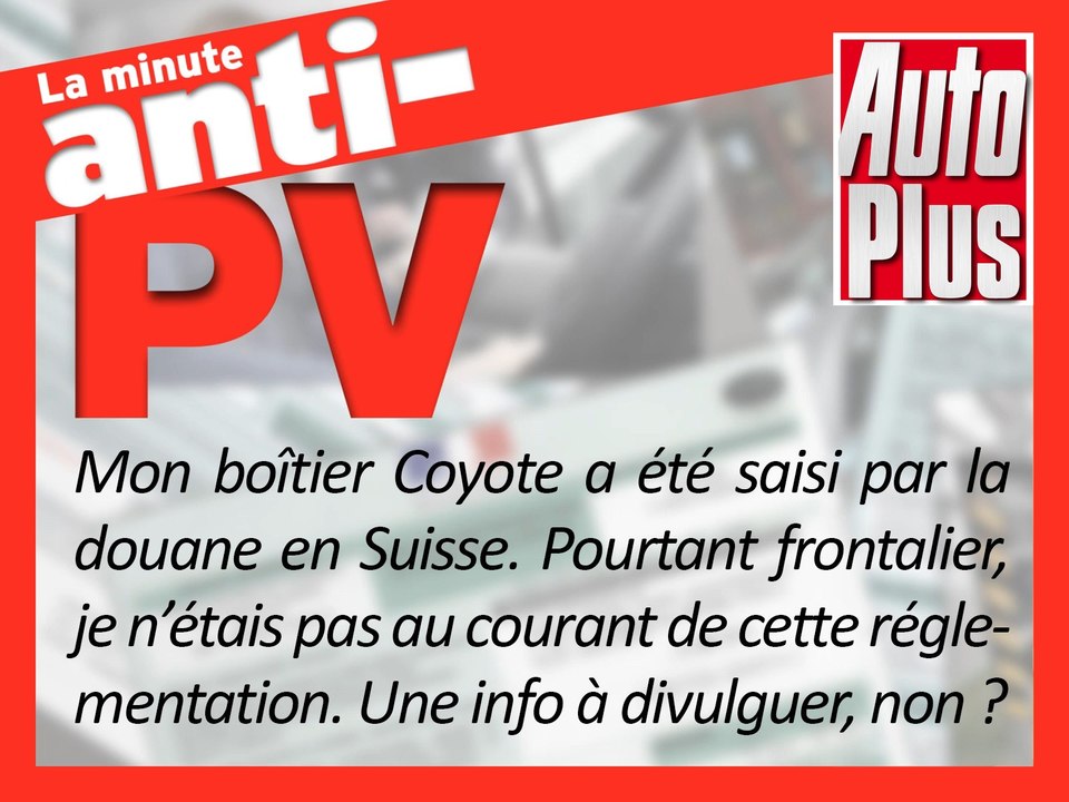 Avertisseurs radars : tous interdits en Suisse