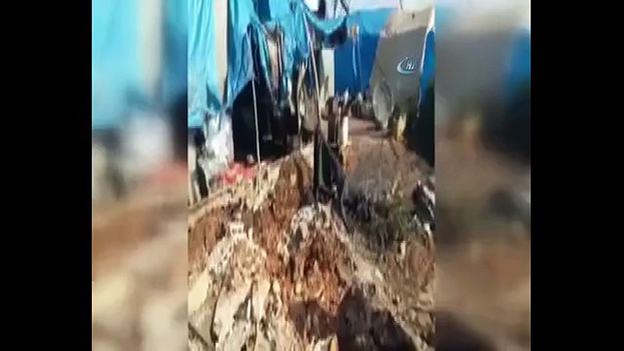 PYD�li teröristler ATME mülteci kampın saldırdı, 3 mülteci öldü