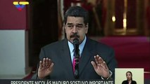 Maduro comenta sanções dos Estados Unidos