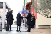 Discours d'inauguration de la place Claude Érignac par le Président de la République Emmanuel Macron