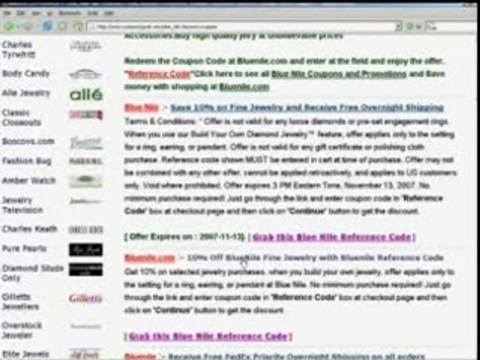Bluenile.com Coupons - How to use Bluenile.com coupons