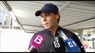Rafael Nadal arrives in Mallorca after Australian Open 2018