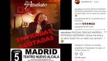 El Arrebato triunfa en su concierto en Madrid