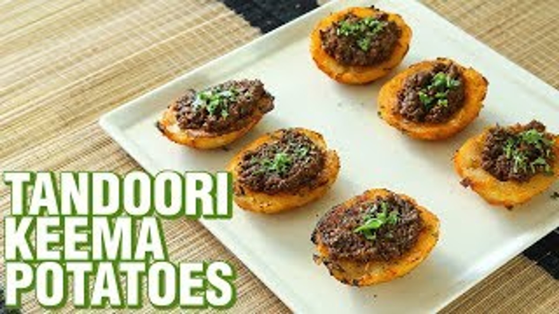 Tandoori Potato Keema | How To Make Tandoori Aloo Keema | Mutton Recipe |  Potato Recipe | Smita Deo - video Dailymotion