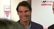 Rafael Nadal at the inauguration of the MAPFRE Tennis Clinic in Madrid, 5 Feb 2018