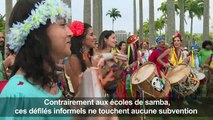 A Rio, un carnaval de rue populaire mais sans le sou