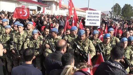 Komandolar uğurlandı (2) - SİİRT