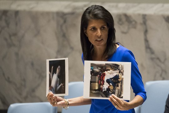 US: Russia Protected Syria Over Chemical Attacks