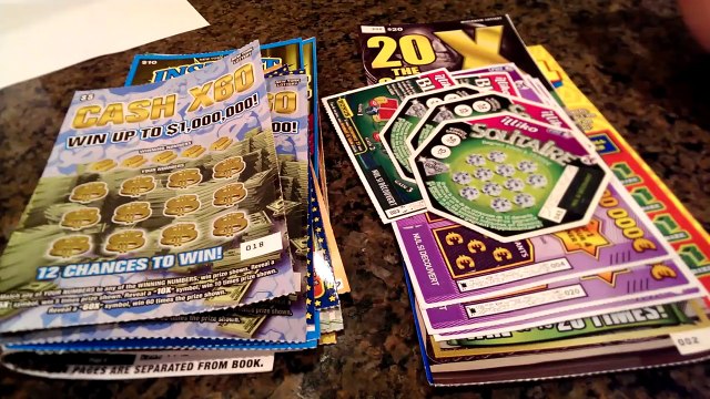 Wisconsin Lottery $45,000 WIN IT ALL. SCRATCH OFF WINNER!