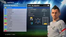 ATUALIZAÇÃO ESTRAGOU O TIME DO SANTOS, CADE O GABIGOL?? PES 2016!