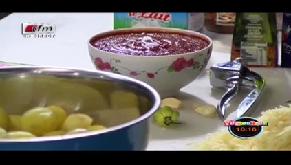 RUBRIQUE CUISINE avec ALPHIE dans Yeewu Leen du 06 Février 2018