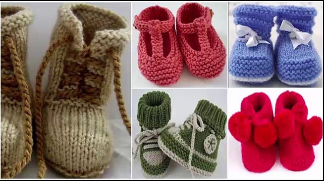Yeni Sezon Örgü Bebek Patik Modelleri