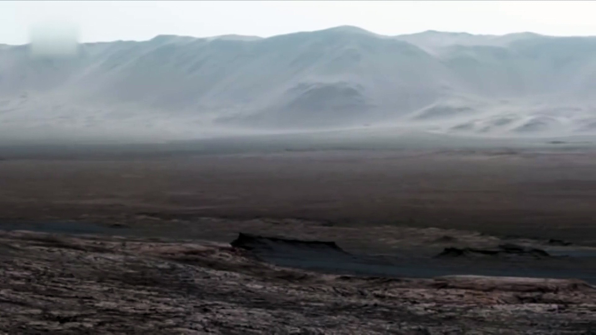 ⁣Kızıl Gezegen Mars'a ait ilk video!