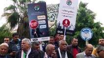Gazze'de 'kamyonlu' protesto - GAZZE